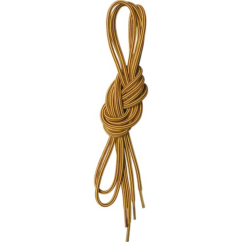 Round Shoe Laces 160cm Yellow/Brown