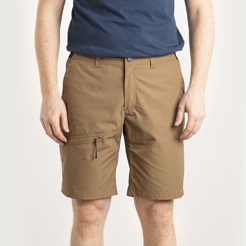 A man wearing shorts.