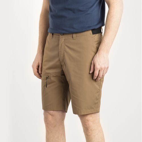 A man wearing shorts.
