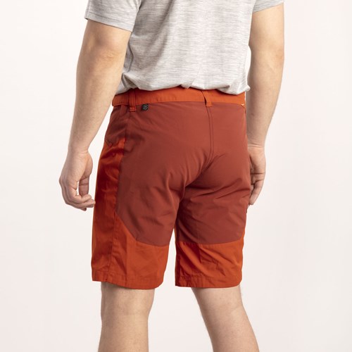 A person wearing shorts.