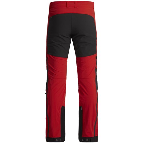 A pair of red pants.