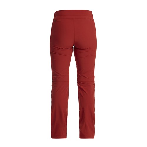 A red and white pants.