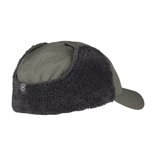 Habe Pile Trapper Hat Forest Green