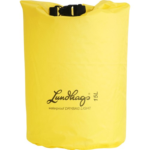 A yellow bag with a black strap.