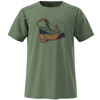 Fulu Kletter-T-Shirt aus Merinowolle Herren